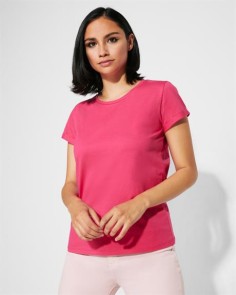 Camiseta de manga corta holgada con escot
