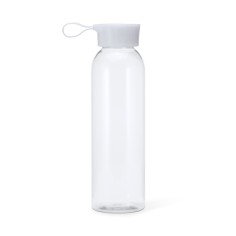 Bidón de tritán 600 ml. Tapón con cinta de transporte a color. Perfecto para su uso diario.
Anti goteo. 2