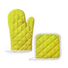 Agarrador y manopla en suave algodón/poliéster. Una cara lisa ideal para marcaje y cinta para colgar. Disponible en varios colo 2