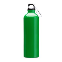 Bidón de aluminio con mosquetón, con una gran capacidad 800 ml