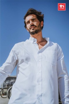 CAMISA THC TOKYO OXFORD MANGA LARGA HOMBRE