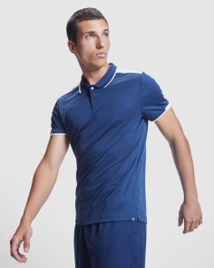 Polo técnico de manga corta para hombre
