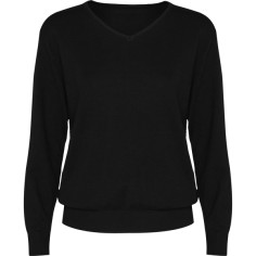 Jersey de mujer con escote de pico 2